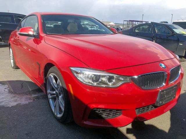 WBA3N9C58EF720125 - 2014 BMW 428 XI RED photo 1