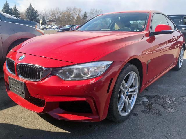 WBA3N9C58EF720125 - 2014 BMW 428 XI RED photo 3