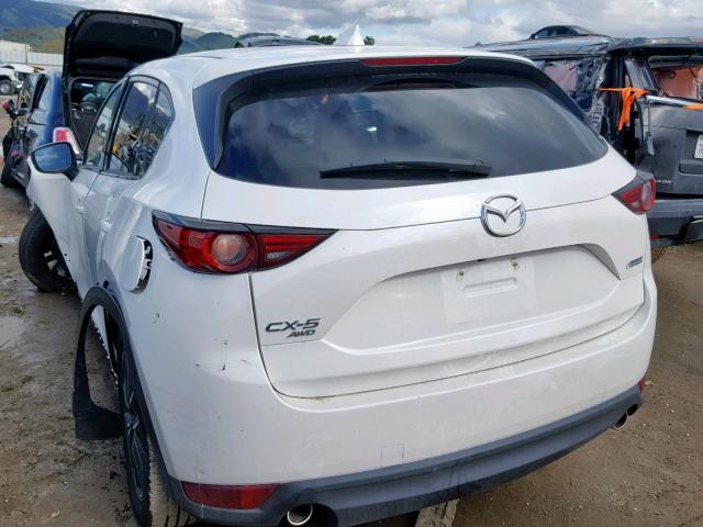 JM3KFBDM4J0467592 - 2018 MAZDA CX-5 GRAND WHITE photo 3