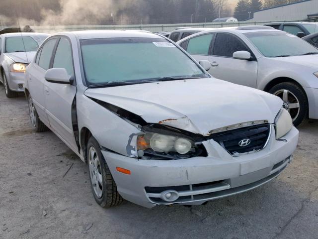 KMHDN46D64U792217 - 2004 HYUNDAI ELANTRA GRAY photo 1