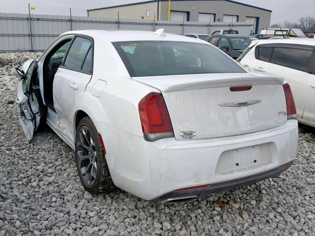 2C3CCABG6HH608315 - 2017 CHRYSLER 300 S WHITE photo 3