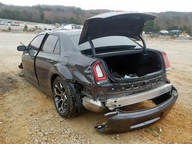 2C3CCABG1JH142850 - 2018 CHRYSLER 300 S GRAY photo 3