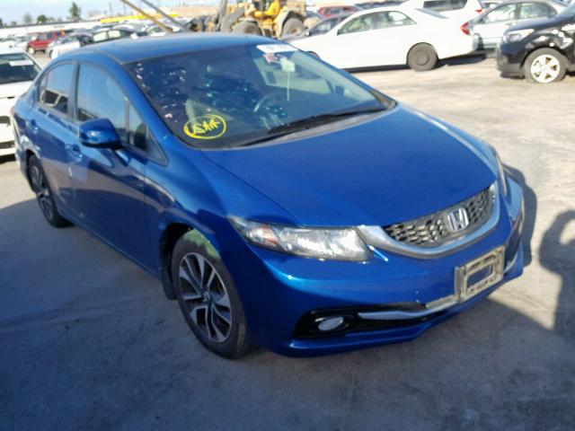 2HGFB2F97DH540812 - 2013 HONDA CIVIC EXL BLACK photo 1