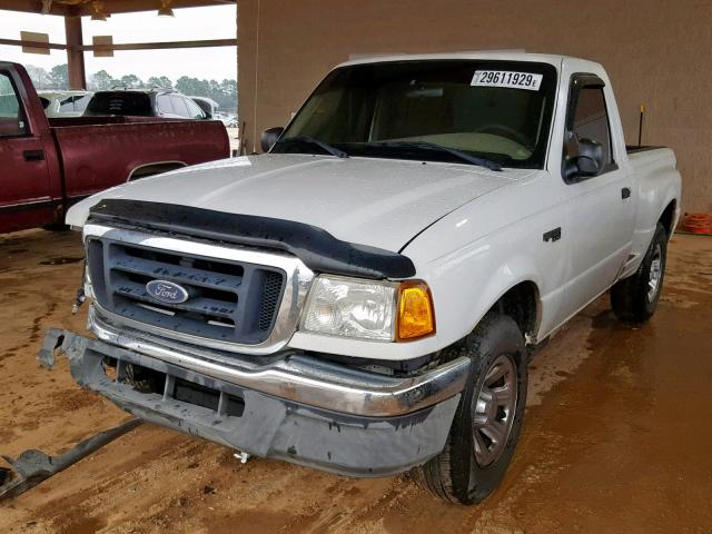 1FTYR10DX4PA47244 - 2004 FORD RANGER WHITE photo 2