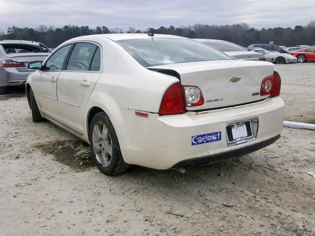 1G1ZD5EU9BF136043 - 2011 CHEVROLET MALIBU 2LT WHITE photo 3