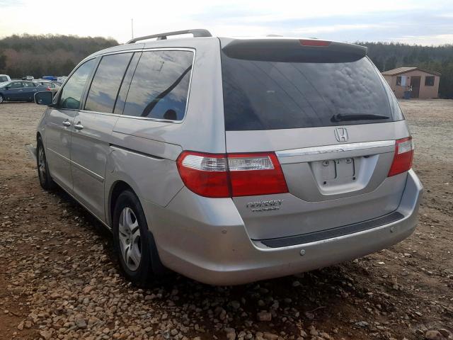 5FNRL38836B023308 - 2006 HONDA ODYSSEY TO SILVER photo 3