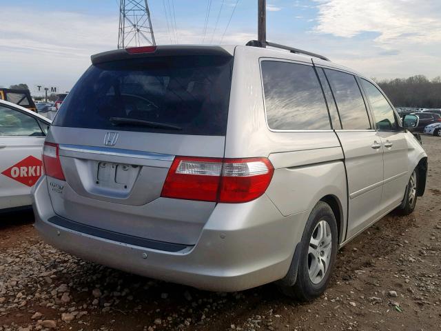 5FNRL38836B023308 - 2006 HONDA ODYSSEY TO SILVER photo 4