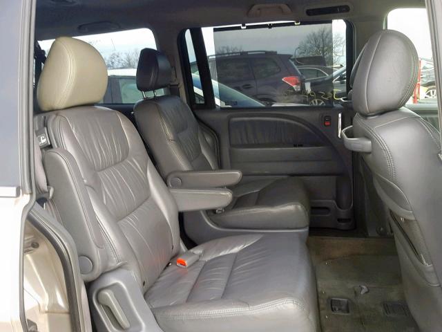 5FNRL38836B023308 - 2006 HONDA ODYSSEY TO SILVER photo 6