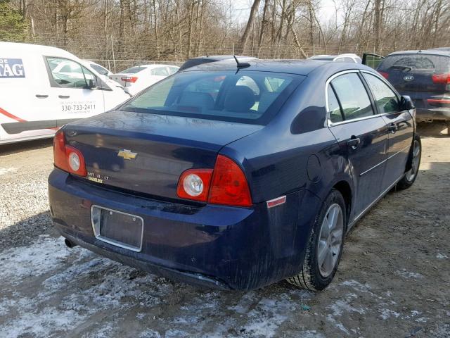 1G1ZD5EBXA4156083 - 2010 CHEVROLET MALIBU 2LT BLUE photo 4