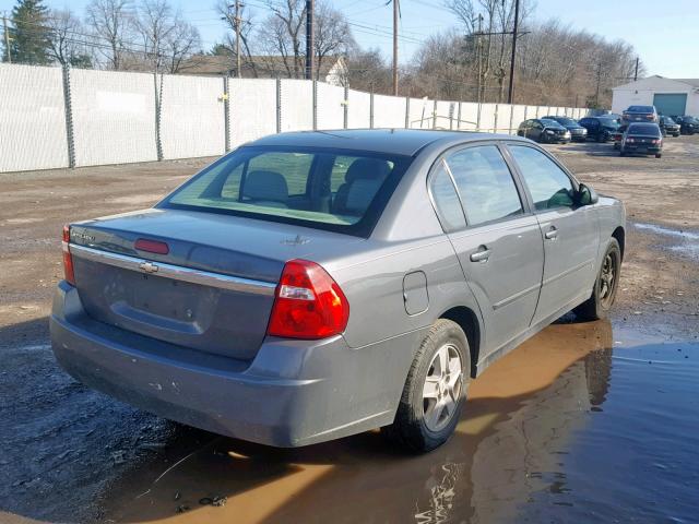1G1ZS58F58F126072 - 2008 CHEVROLET MALIBU LS GRAY photo 4