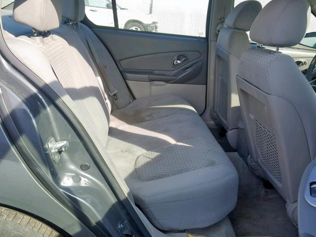 1G1ZS58F58F126072 - 2008 CHEVROLET MALIBU LS GRAY photo 6