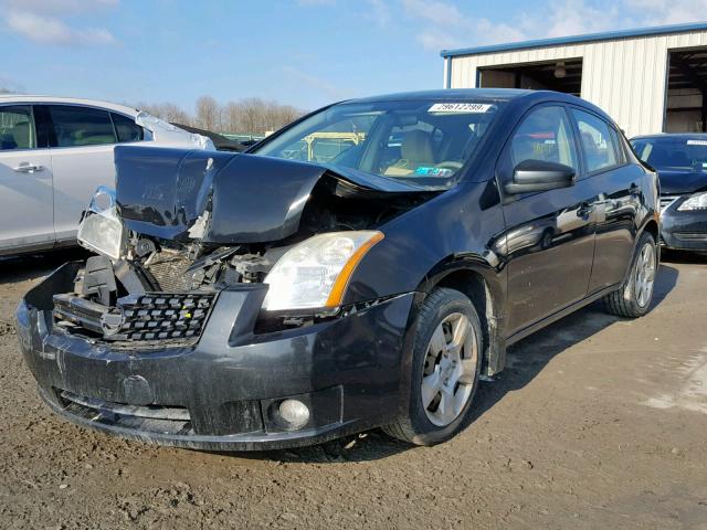 3N1AB61E19L607278 - 2009 NISSAN SENTRA 2.0 BLACK photo 2