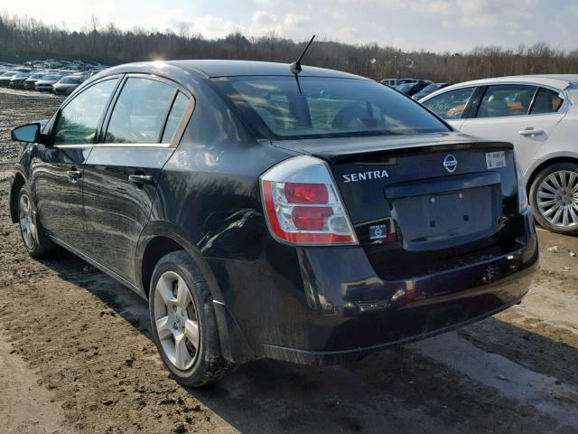 3N1AB61E19L607278 - 2009 NISSAN SENTRA 2.0 BLACK photo 3