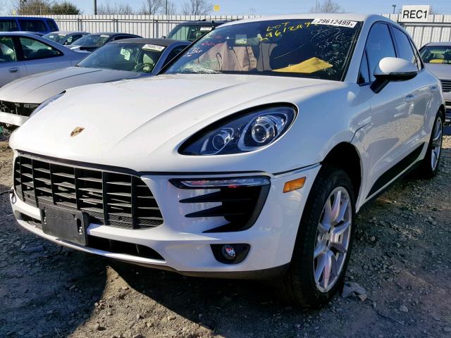 WP1AA2A53JLB19912 - 2018 PORSCHE MACAN WHITE photo 2