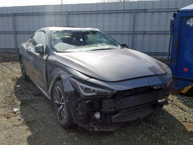 JN1EV7EL2HM553940 - 2017 INFINITI Q60 PREMIU GRAY photo 1