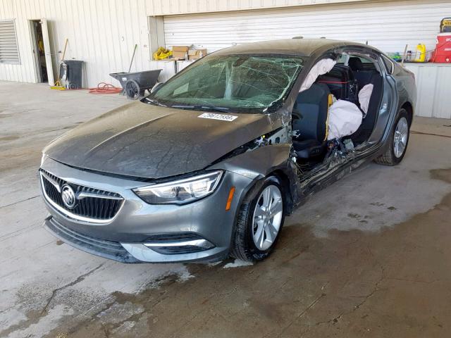 W04GL6SX9J1146468 - 2018 BUICK REGAL PREF GRAY photo 2