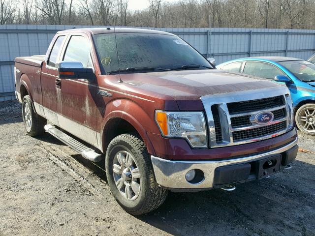 1FTPX14V79FB20975 - 2009 FORD F150 SUPER MAROON photo 1