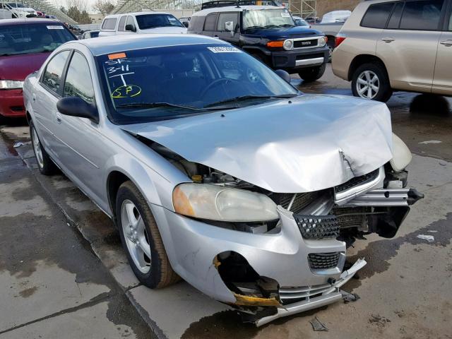 1B3EL46R95N617158 - 2005 DODGE STRATUS SX SILVER photo 1