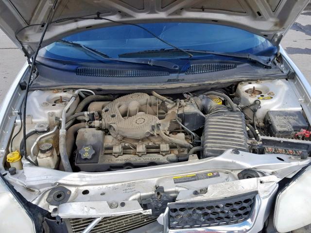 1B3EL46R95N617158 - 2005 DODGE STRATUS SX SILVER photo 7