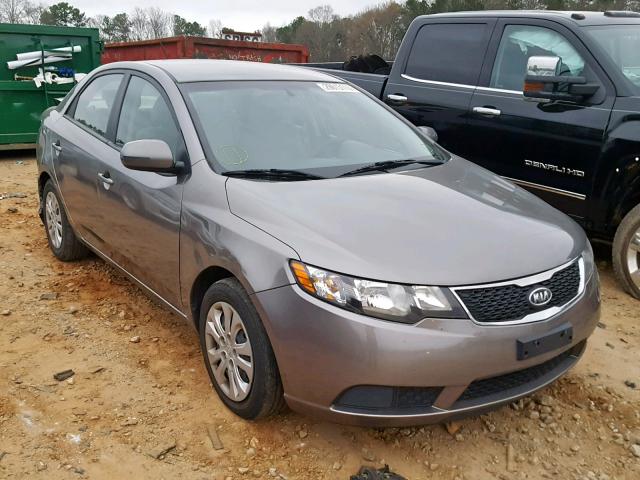 KNAFU4A29C5643215 - 2012 KIA FORTE EX GRAY photo 1