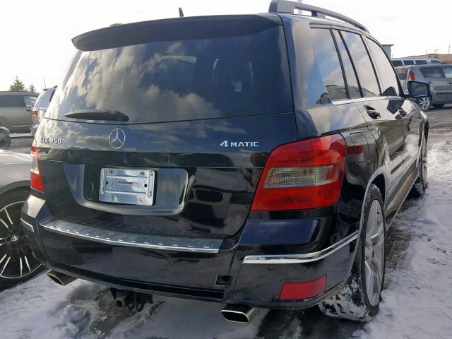 WDCGG8HB6AF326487 - 2010 MERCEDES-BENZ GLK 350 4M BLACK photo 4