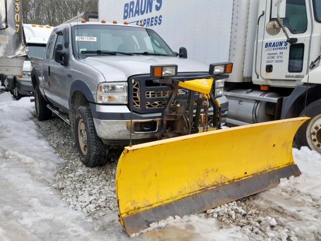 1FTWX31586EB32033 - 2006 FORD F350 SRW S SILVER photo 1