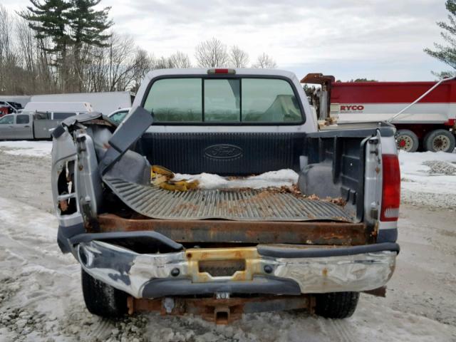 1FTWX31586EB32033 - 2006 FORD F350 SRW S SILVER photo 6