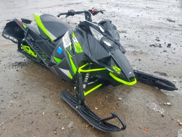 4UF18SNW8JT106260 - 2018 ARCTIC CAT SNOWMOBILE GREEN photo 1