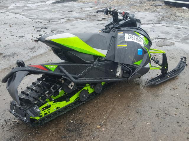 4UF18SNW8JT106260 - 2018 ARCTIC CAT SNOWMOBILE GREEN photo 4