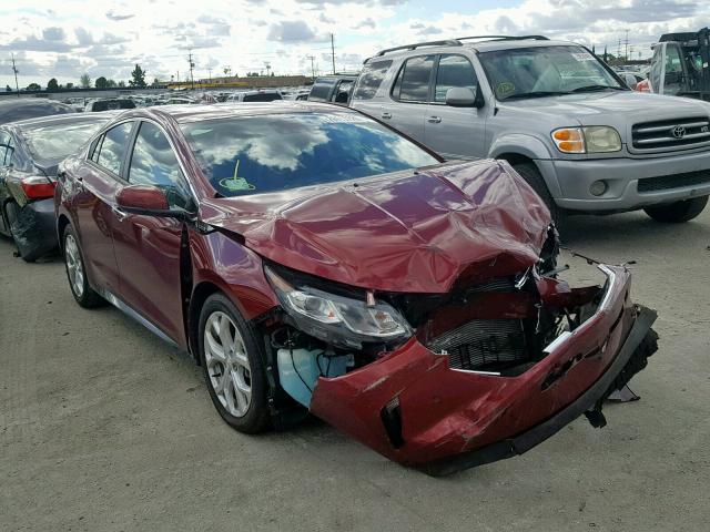 1G1RD6S57HU126165 - 2017 CHEVROLET VOLT PREMI RED photo 1