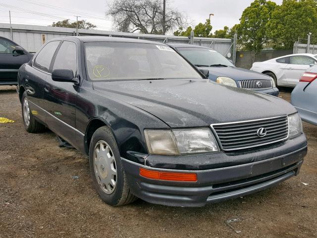 JT8BH22F0T0038460 - 1996 LEXUS LS 400 BLACK photo 1