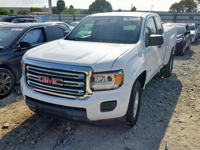 1GTH5AEA4F1262389 - 2015 GMC CANYON WHITE photo 2