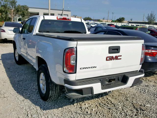 1GTH5AEA4F1262389 - 2015 GMC CANYON WHITE photo 3