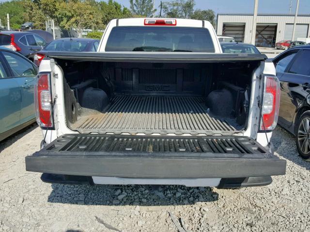 1GTH5AEA4F1262389 - 2015 GMC CANYON WHITE photo 9