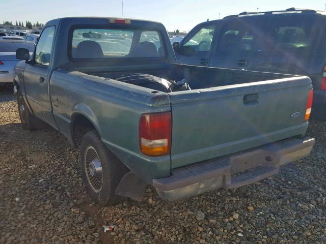 1FTCR10A6VUC95557 - 1997 FORD RANGER GREEN photo 3