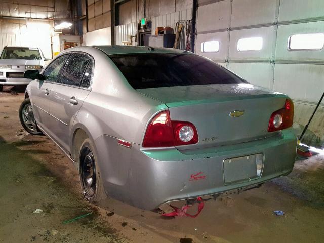 1G1ZG57B08F201941 - 2008 CHEVROLET MALIBU LS SILVER photo 3
