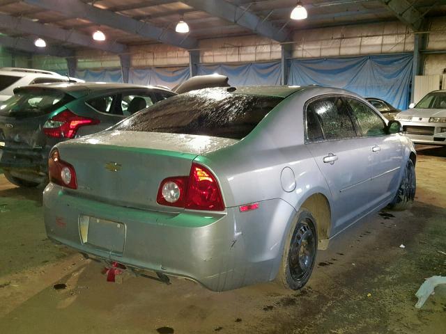 1G1ZG57B08F201941 - 2008 CHEVROLET MALIBU LS SILVER photo 4