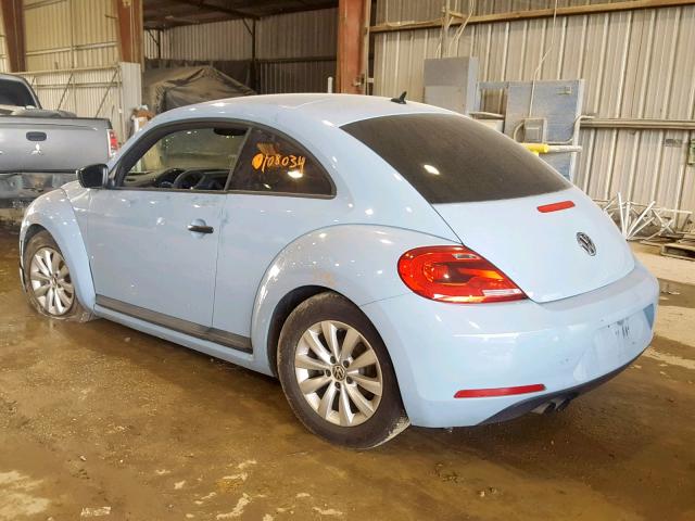 3VWF17AT8FM631624 - 2015 VOLKSWAGEN BEETLE 1.8 BLUE photo 3