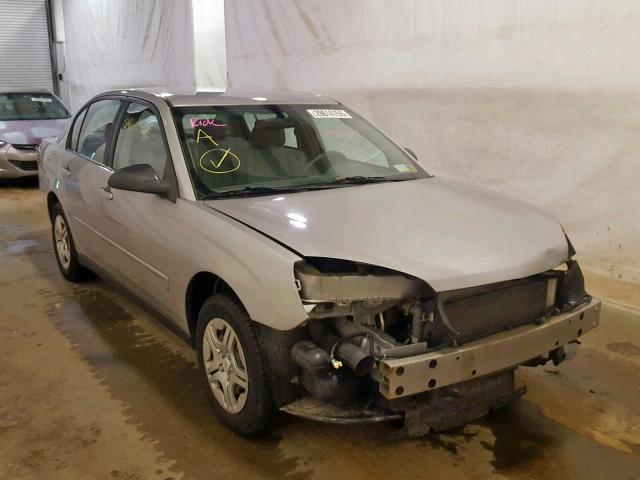 1G1ZS57F17F268080 - 2007 CHEVROLET MALIBU LS SILVER photo 1