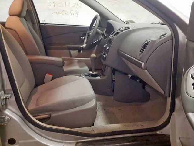 1G1ZS57F17F268080 - 2007 CHEVROLET MALIBU LS SILVER photo 5