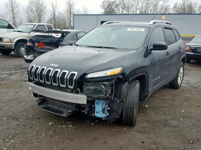 1C4PJMCX5JD532205 - 2018 JEEP CHEROKEE L BLACK photo 2