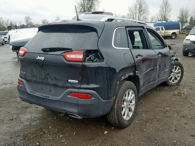 1C4PJMCX5JD532205 - 2018 JEEP CHEROKEE L BLACK photo 4