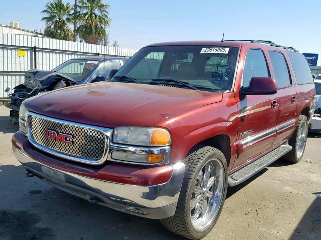 1GKEC16T32J183867 - 2002 GMC YUKON XL C RED photo 2