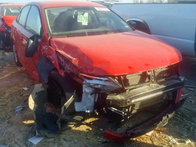 3VW2K7AJ4FM333758 - 2015 VOLKSWAGEN JETTA BASE RED photo 1