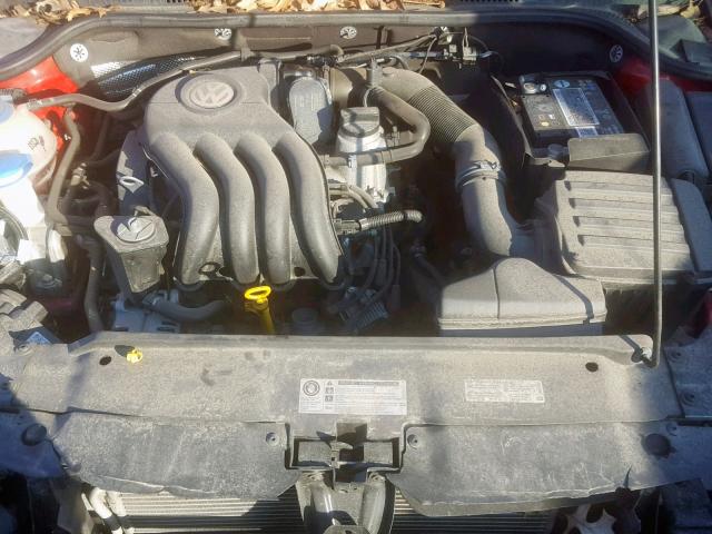 3VW2K7AJ4FM333758 - 2015 VOLKSWAGEN JETTA BASE RED photo 7