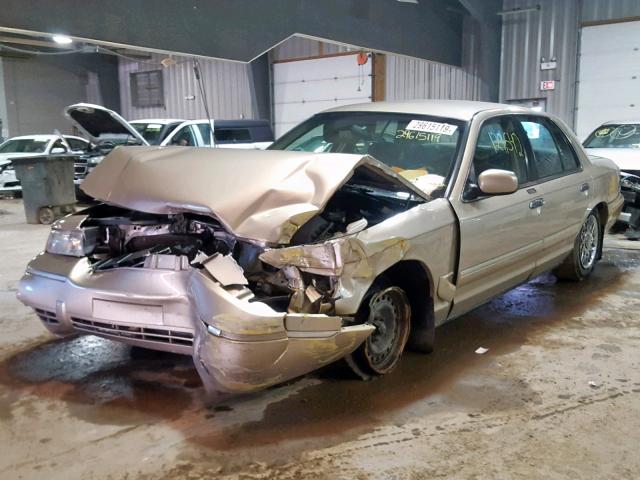 2MEFM74W0XX719443 - 1999 MERCURY GRAND MARQ TAN photo 2