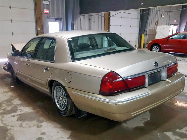 2MEFM74W0XX719443 - 1999 MERCURY GRAND MARQ TAN photo 3