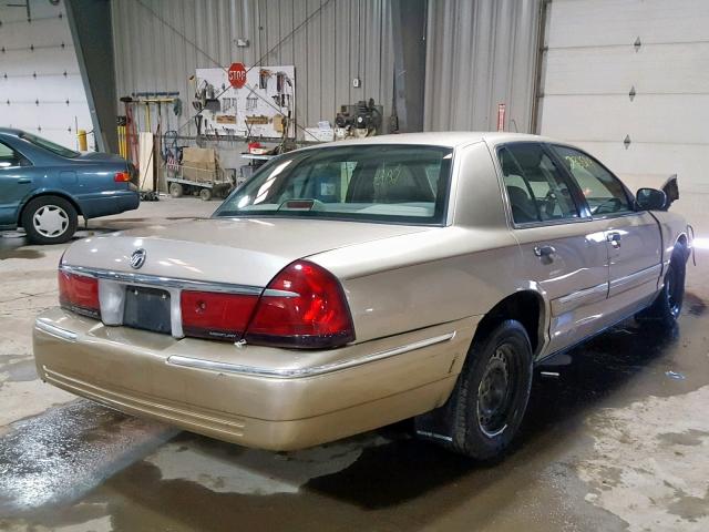 2MEFM74W0XX719443 - 1999 MERCURY GRAND MARQ TAN photo 4