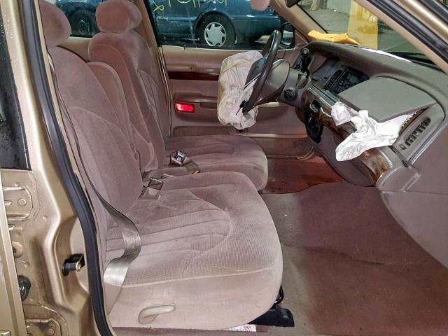 2MEFM74W0XX719443 - 1999 MERCURY GRAND MARQ TAN photo 5