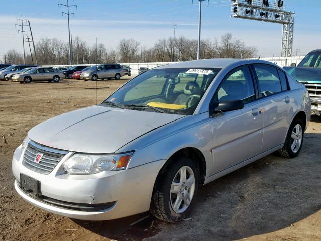 1G8AJ55F77Z200529 - 2007 SATURN ION LEVEL SILVER photo 2